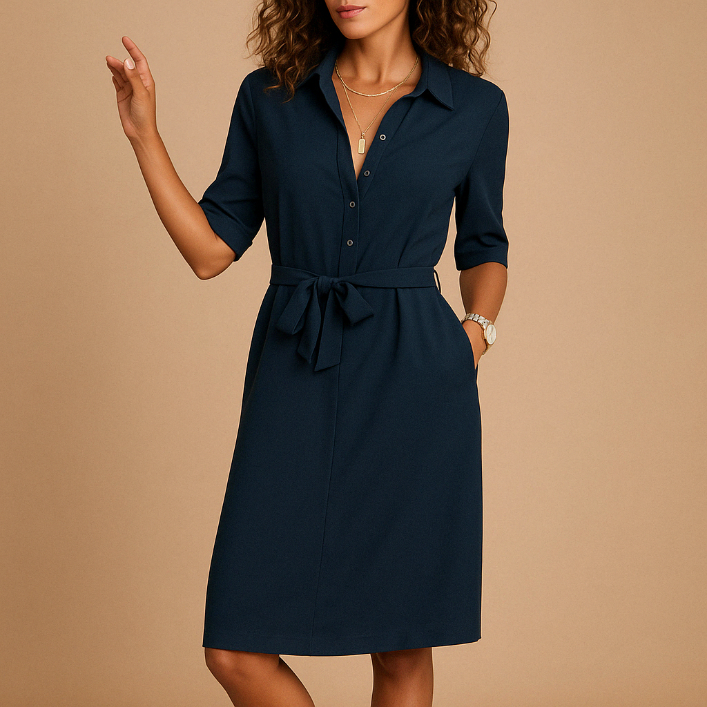 Elegant modern-fit dress for women | Milena