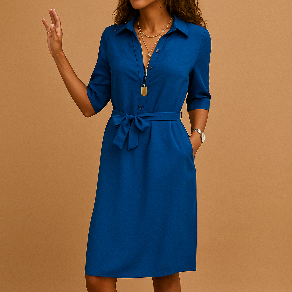 Elegant modern-fit dress for women | Milena