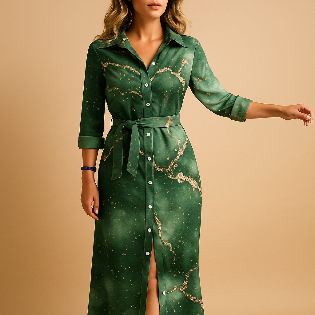 Long breathable summer dress for women | Amelia