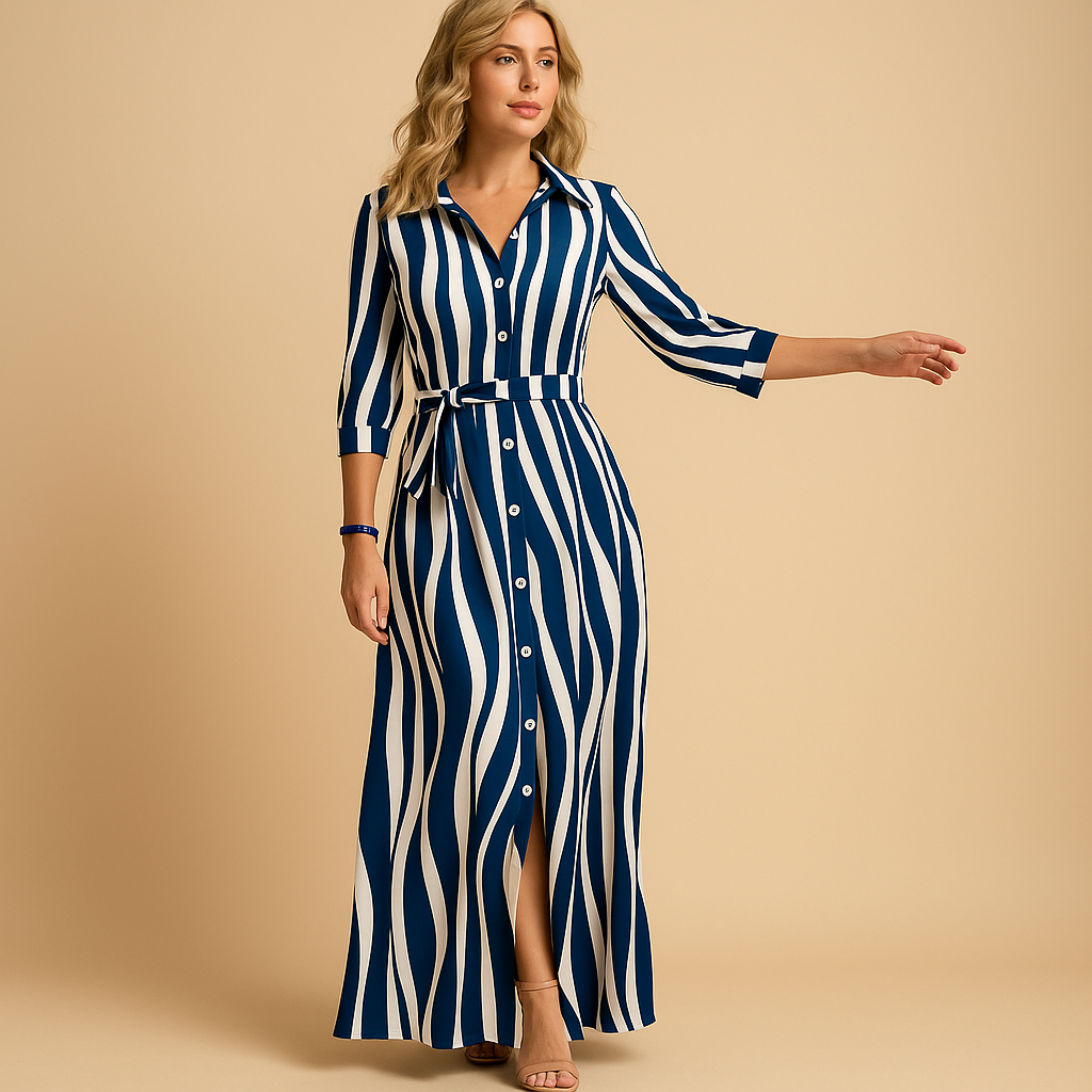 Long breathable summer dress for women | Amelia