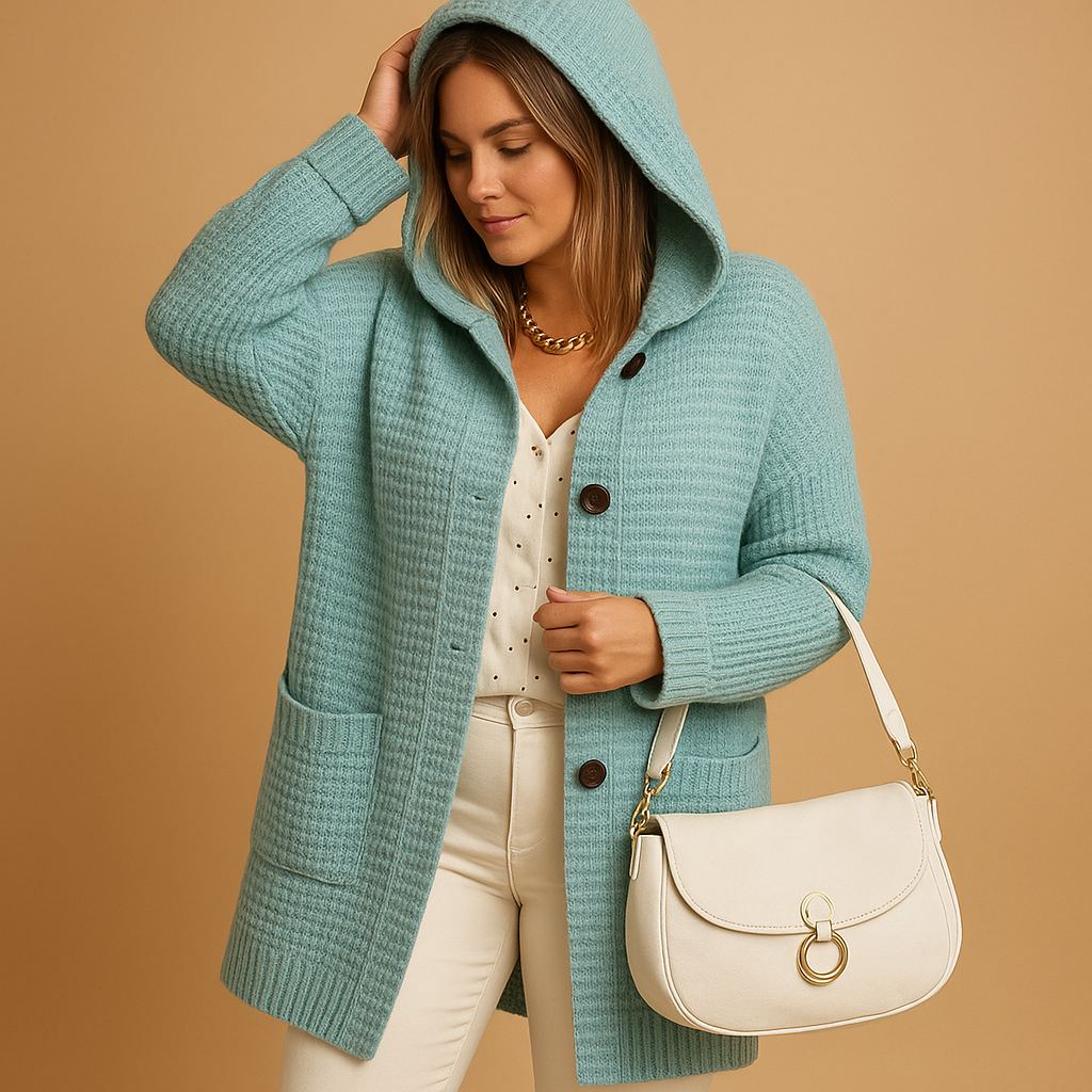Open knit cardigan for women | Clara
