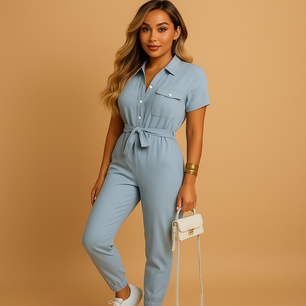 Tailored one-piece jumpsuit for women | Naomi