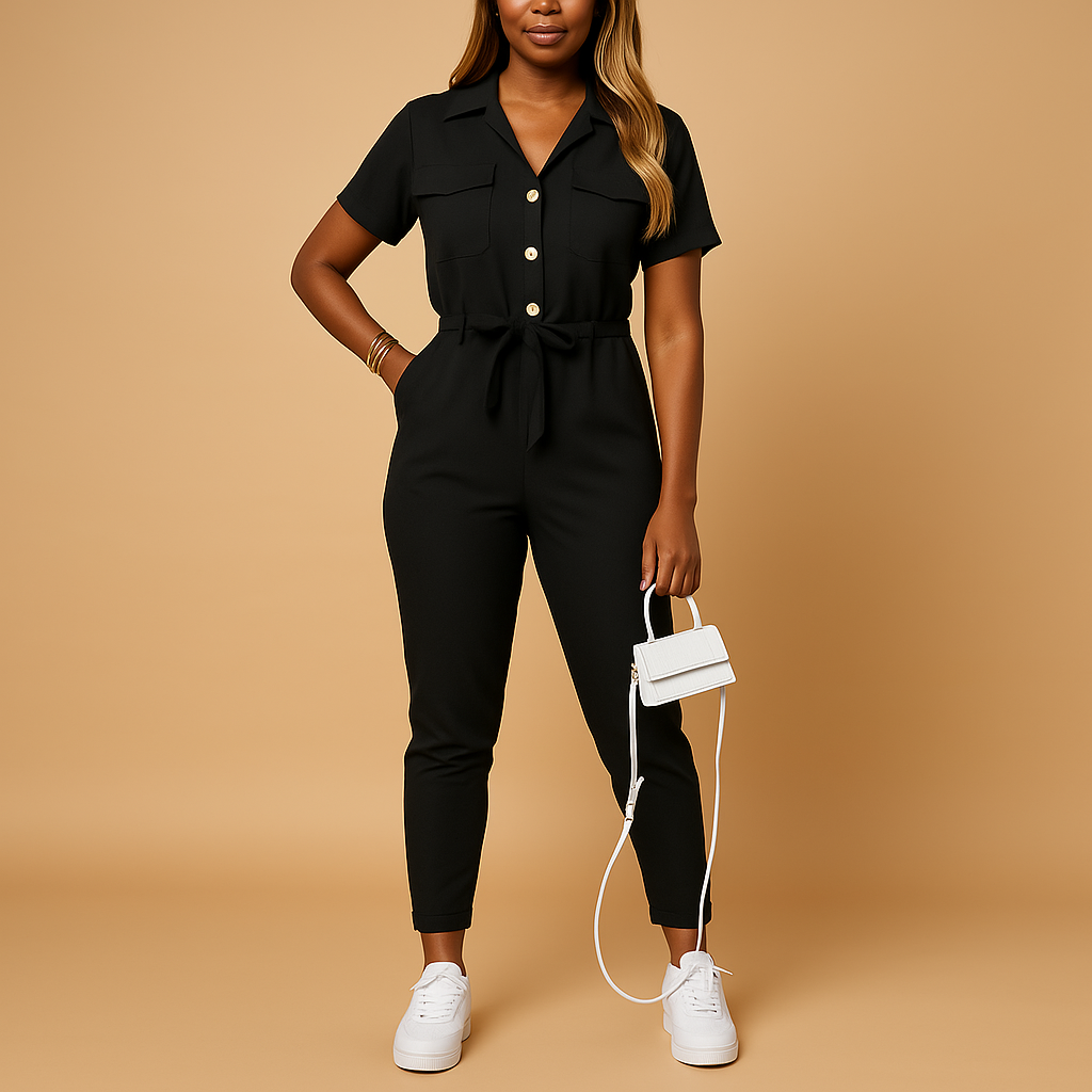 Tailored one-piece jumpsuit for women | Naomi