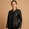 Biker jacket for women with classic edgy design | Stella