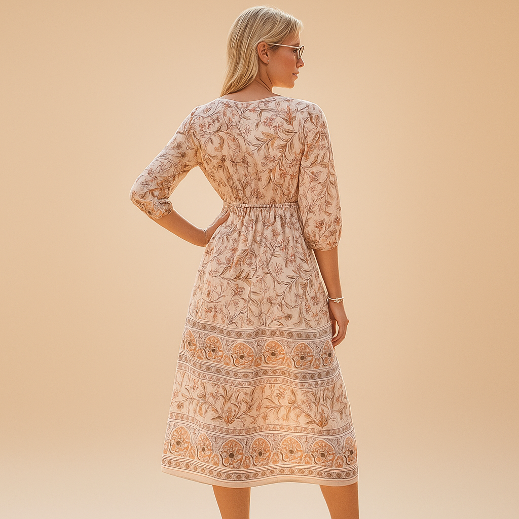 Bohemian summer dress for women | Lila