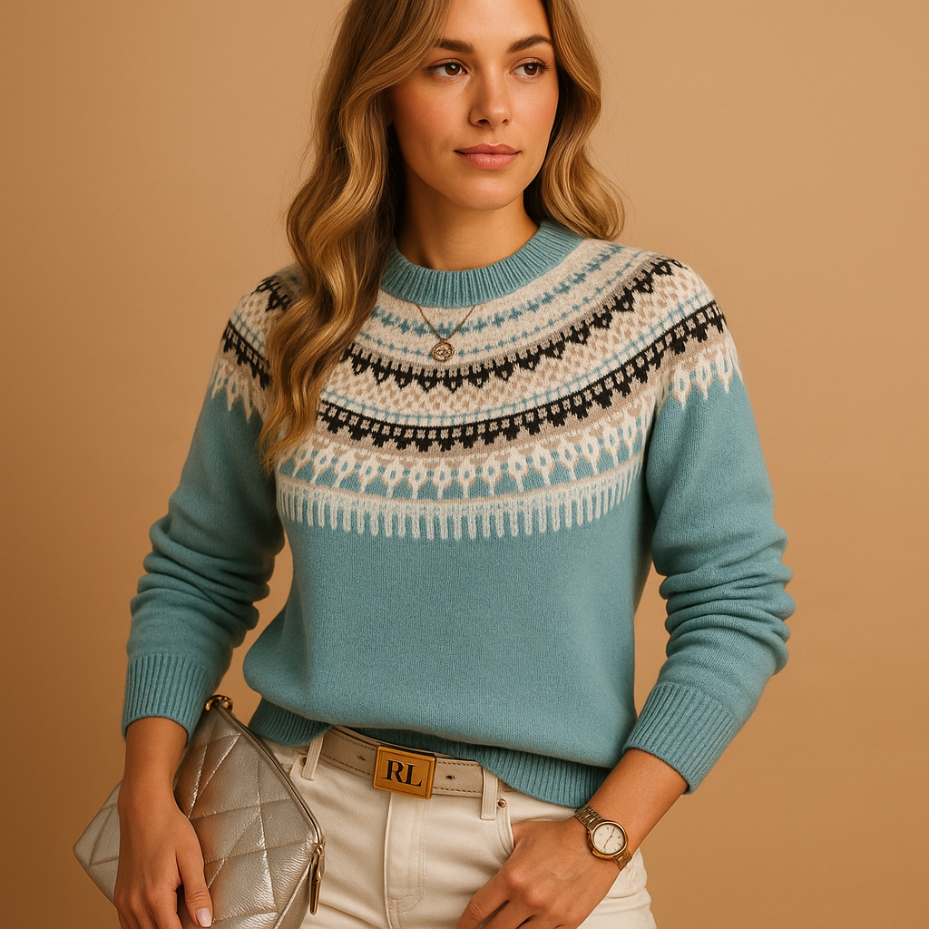 Boho knit sweater for women | Stella