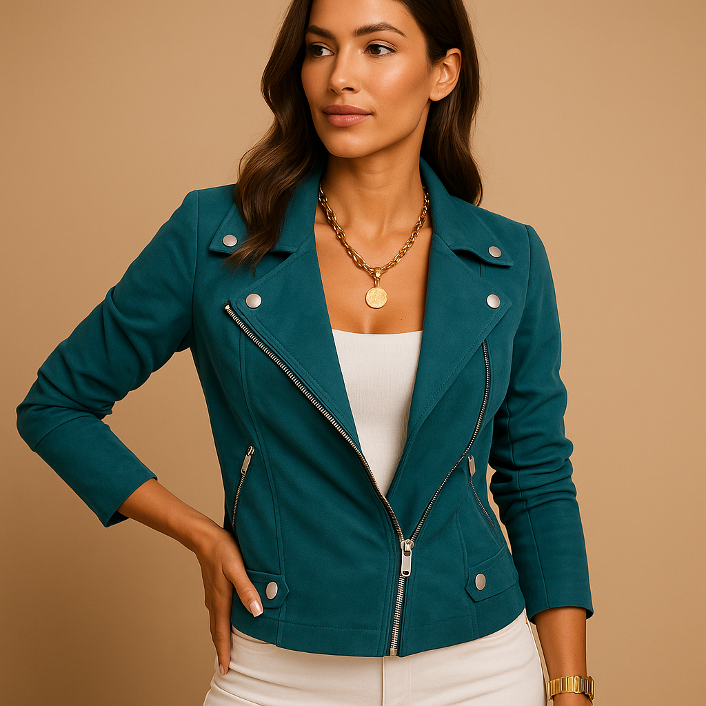 Chic short summer jacket for women | Isla