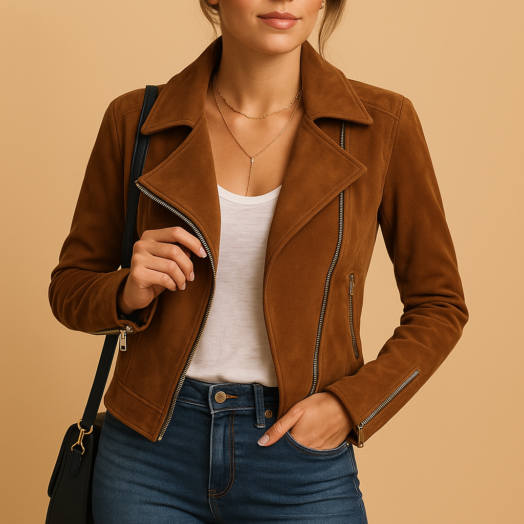 Chic short summer jacket for women | Isla