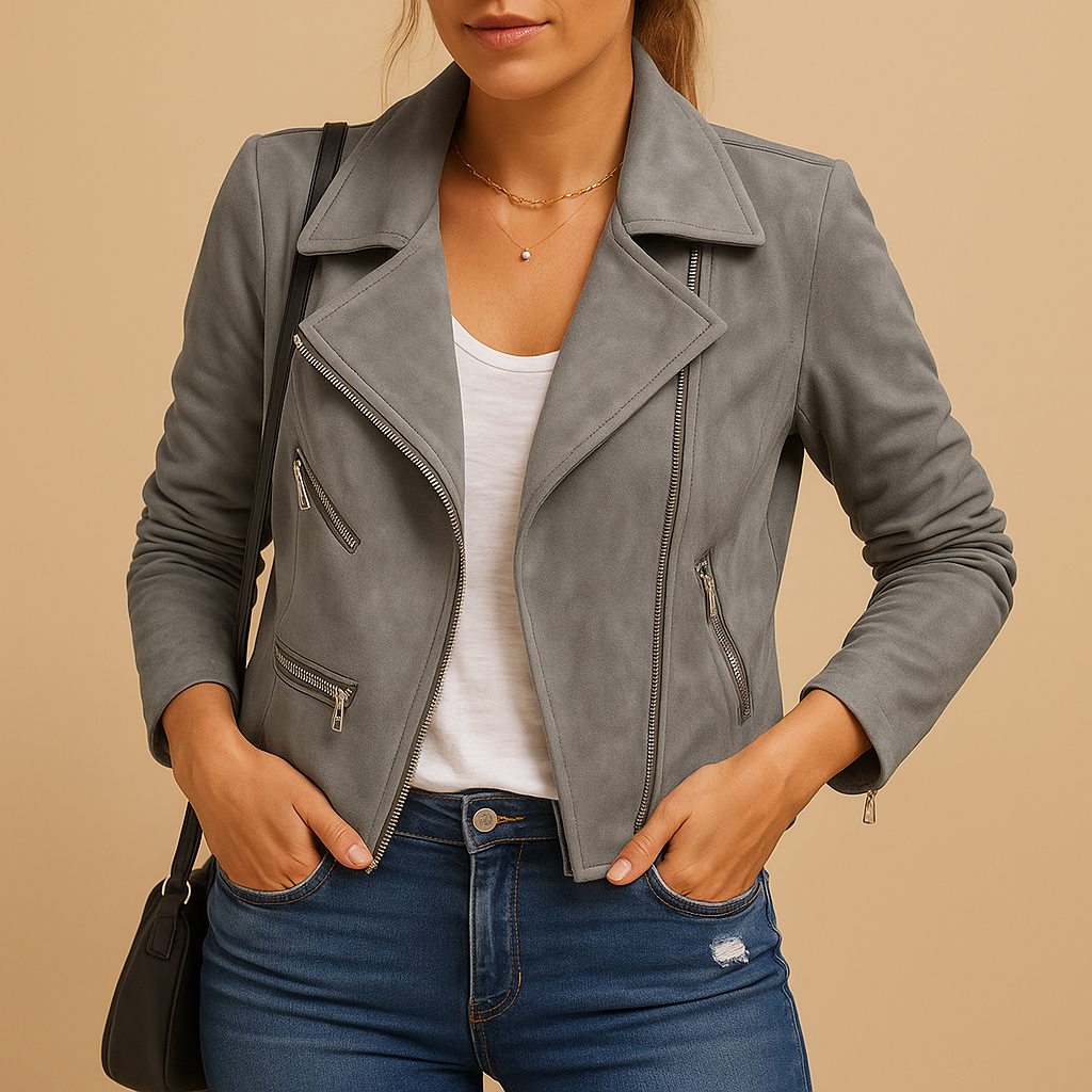 Chic short summer jacket for women | Isla