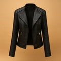 Chic mid-season jacket for women with stand-up collar | Naomi