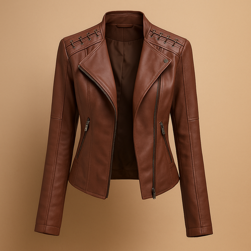 Chic mid-season jacket for women with stand-up collar | Naomi