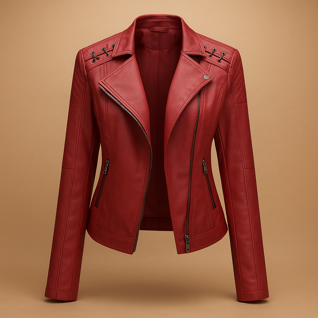 Chic mid-season jacket for women with stand-up collar | Naomi