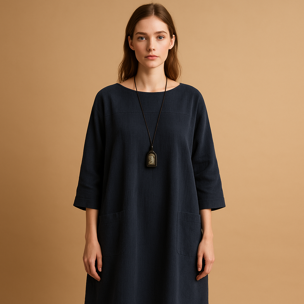 Corduroy summer dress for women | Elodie