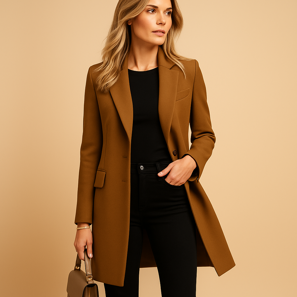 Double-breasted trench coat for women | Clara