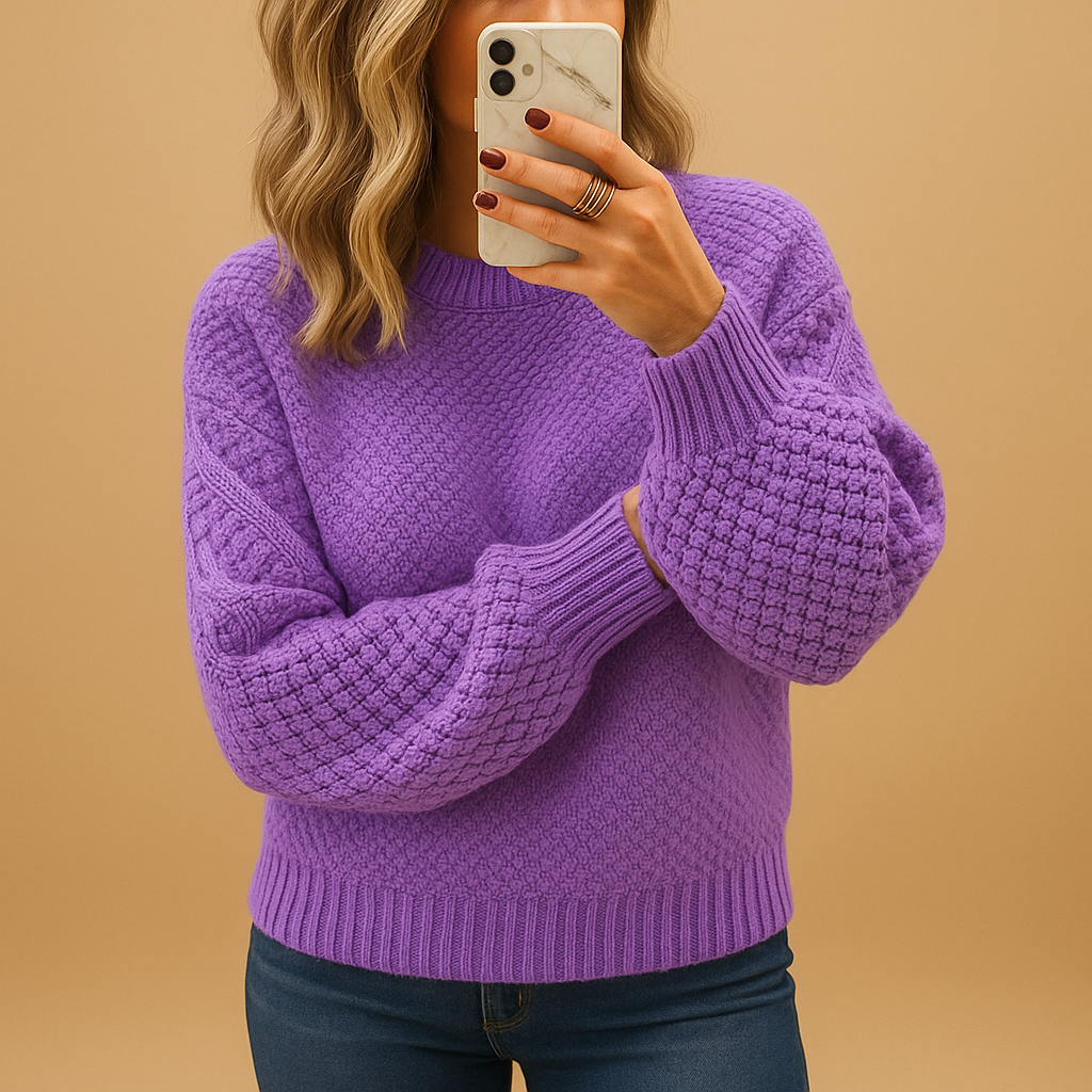 Elegant knitted sweater for women | Grace