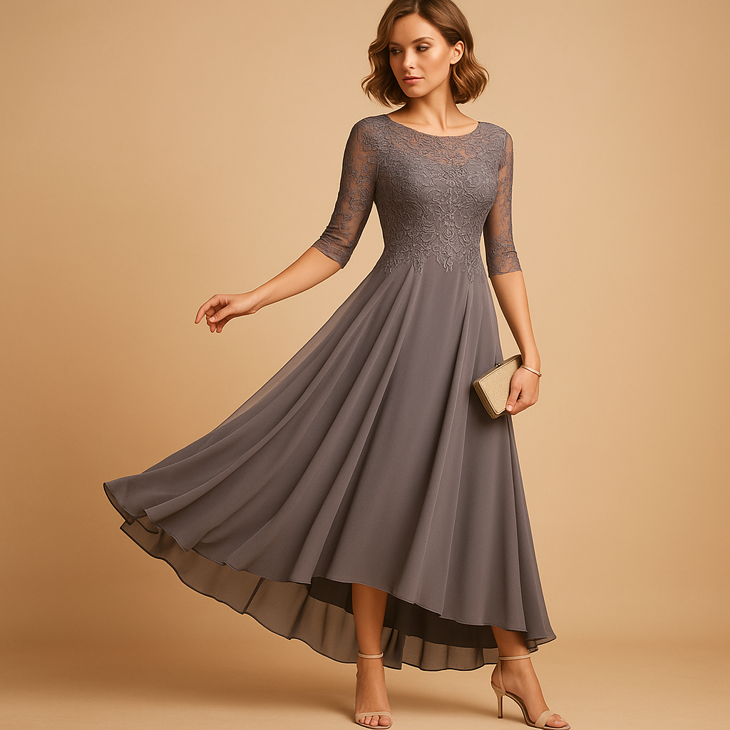Elegant lace party dress for women | Clara