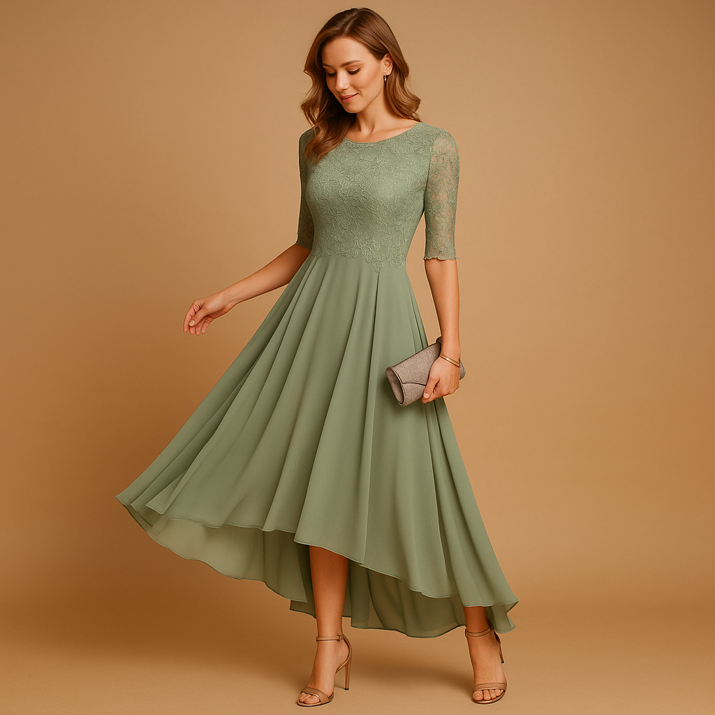 Elegant lace party dress for women | Clara