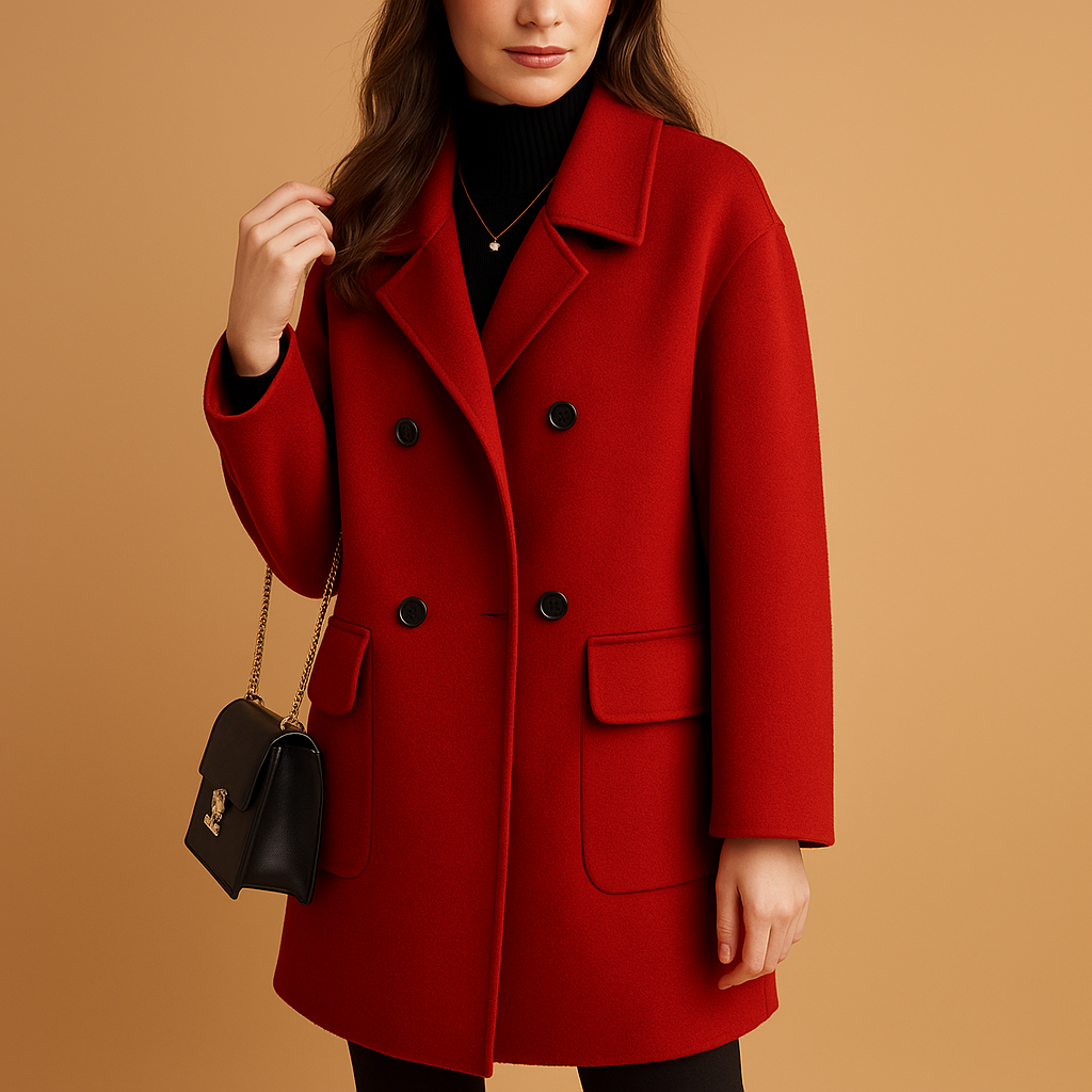Elegant long coat for women | Clara