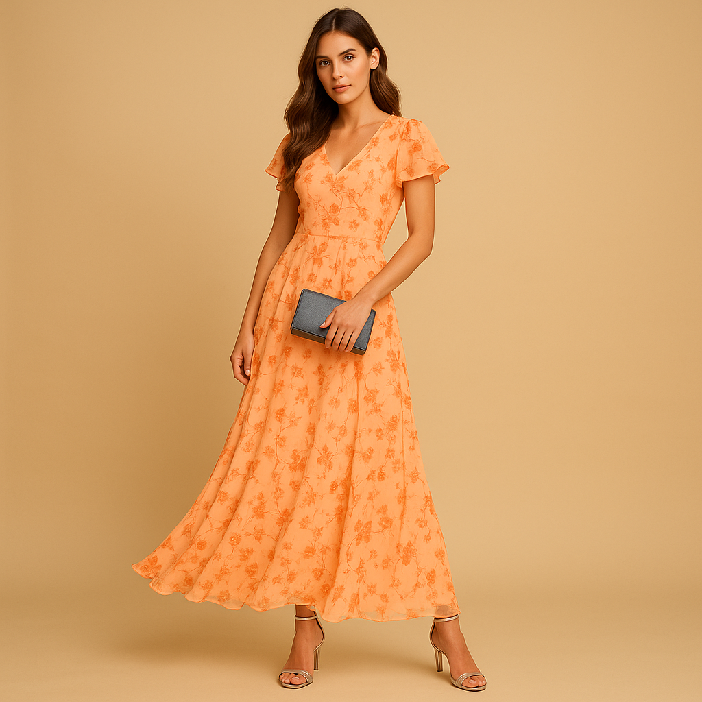 Elegant midi dress for women | Clara
