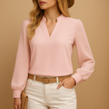 Elegant V-neck top for women | Grace
