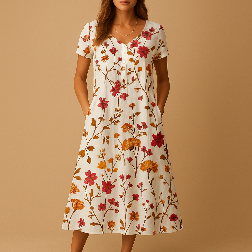 Floral casual dress for women | Isla