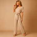 Glitter halter jumpsuit for women | Aurelia
