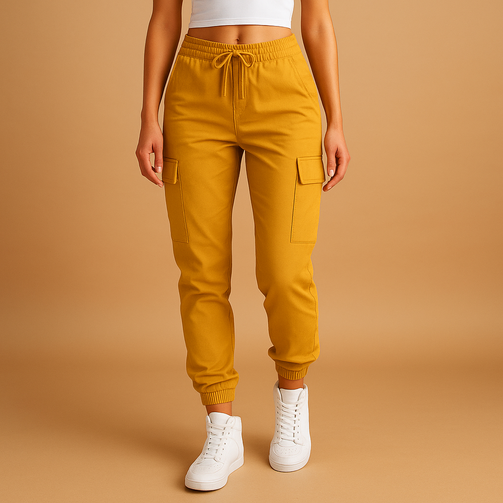High waist cargo pants for women | Felicity