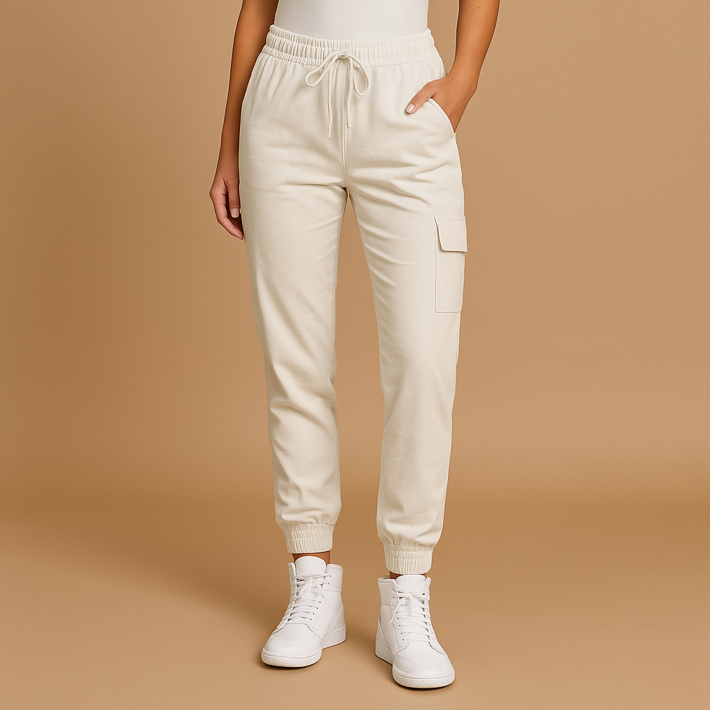 High waist cargo pants for women | Felicity
