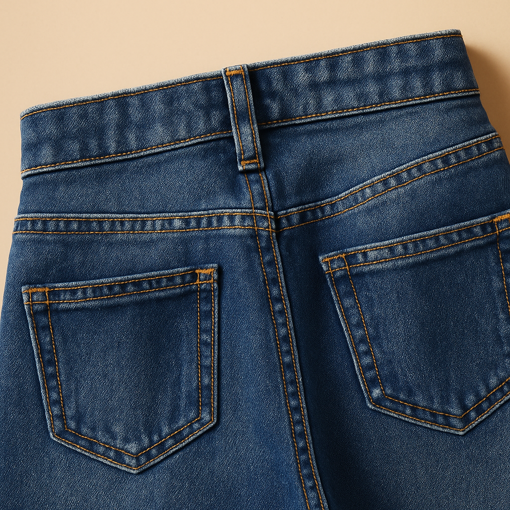 High-waisted loose fit jeans for women | Clara