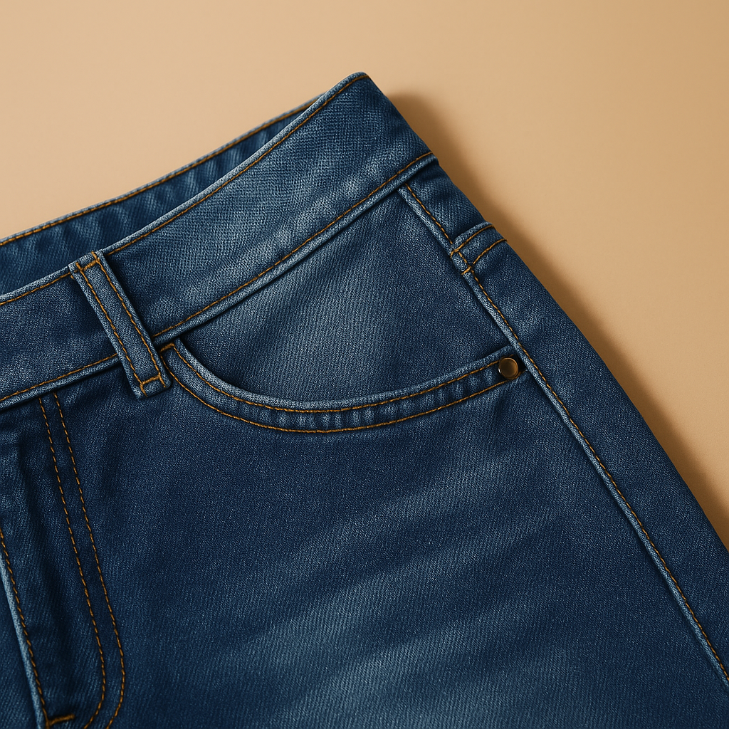 High-waisted loose fit jeans for women | Clara