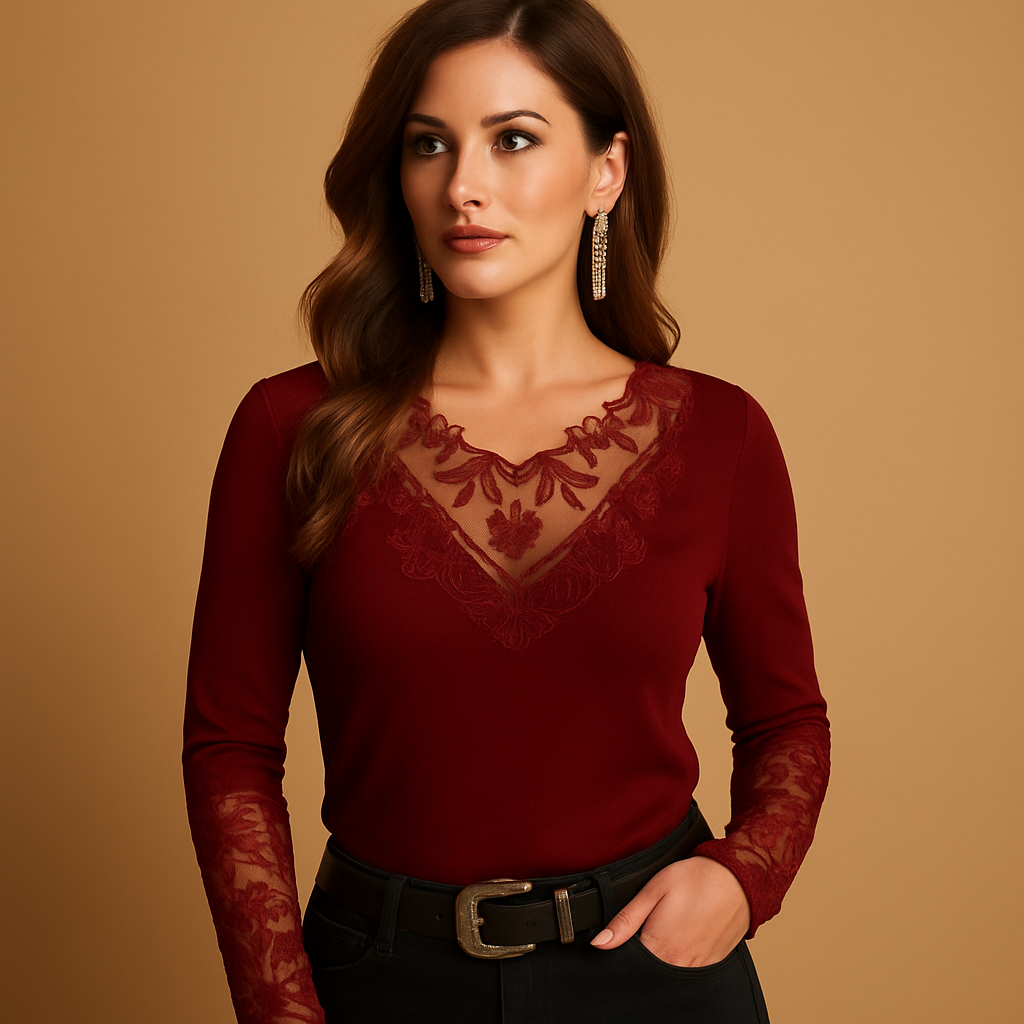 Lace blouse for women | Hazel