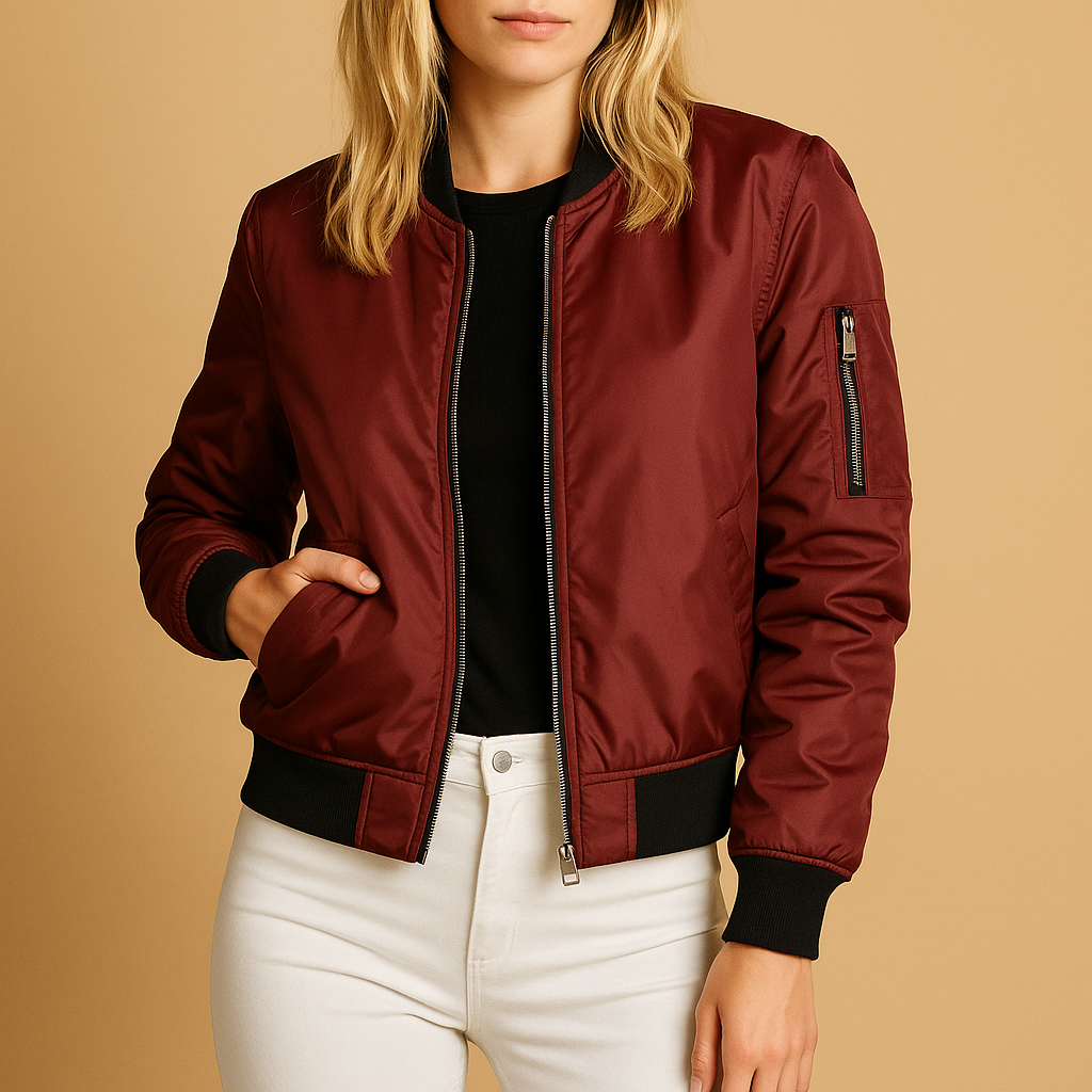 Lightweight bomber jacket for women | Sophie
