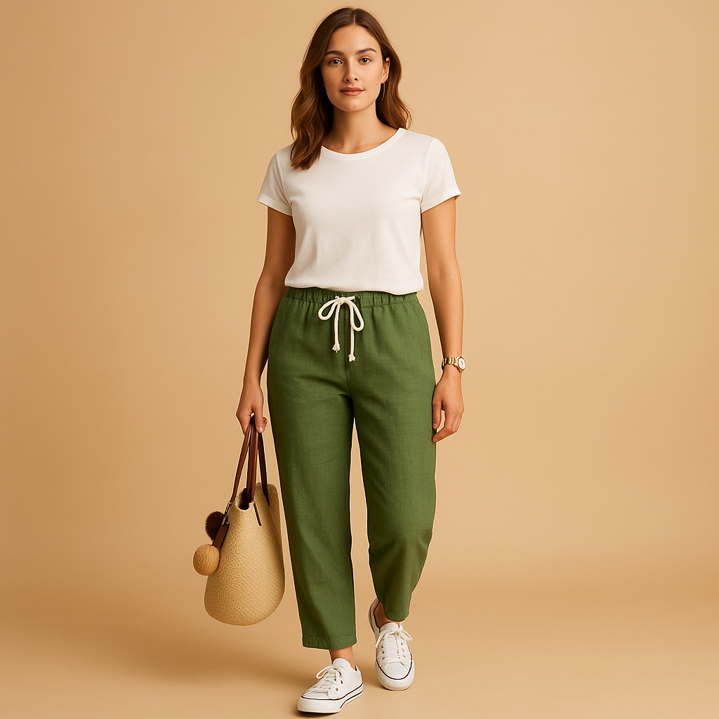 Lightweight casual pants for women | Avery