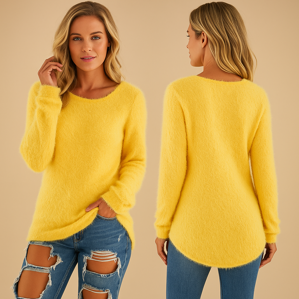 Lightweight knitted sweater for women | Naomi