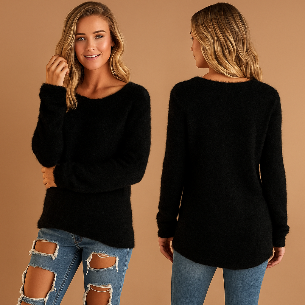 Lightweight knitted sweater for women | Naomi