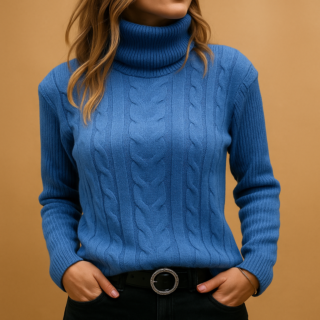 Lightweight turtleneck sweater for women | Sophie