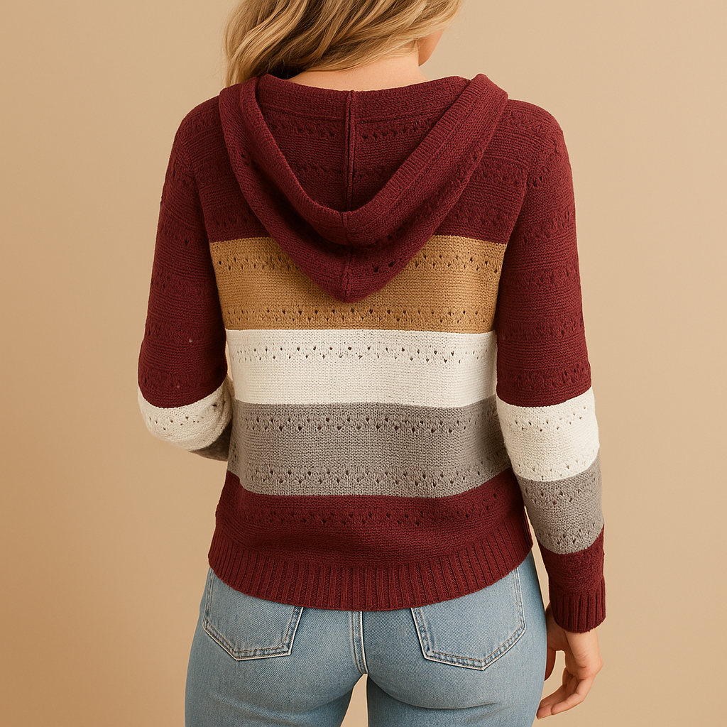 Lightweight V-neck sweater for women | Claire