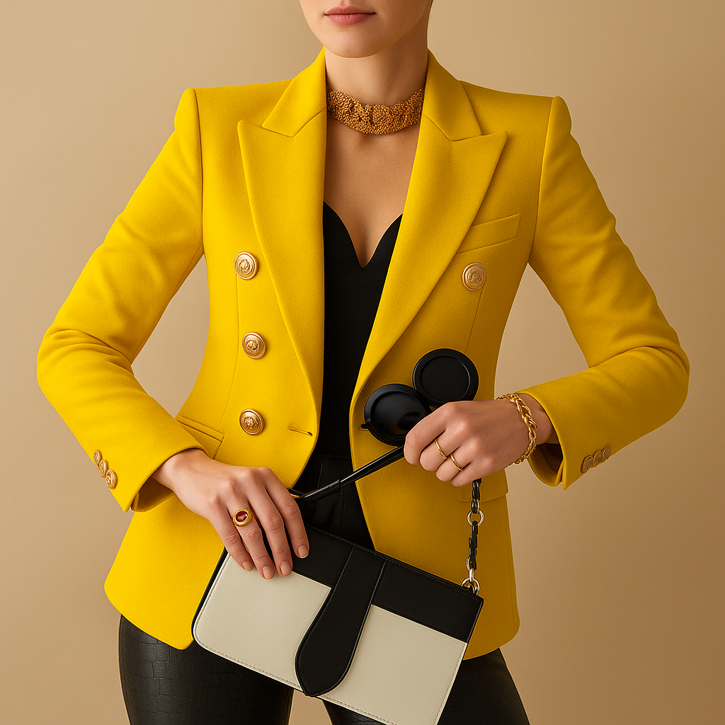 Long elegant blazer for women | Clara
