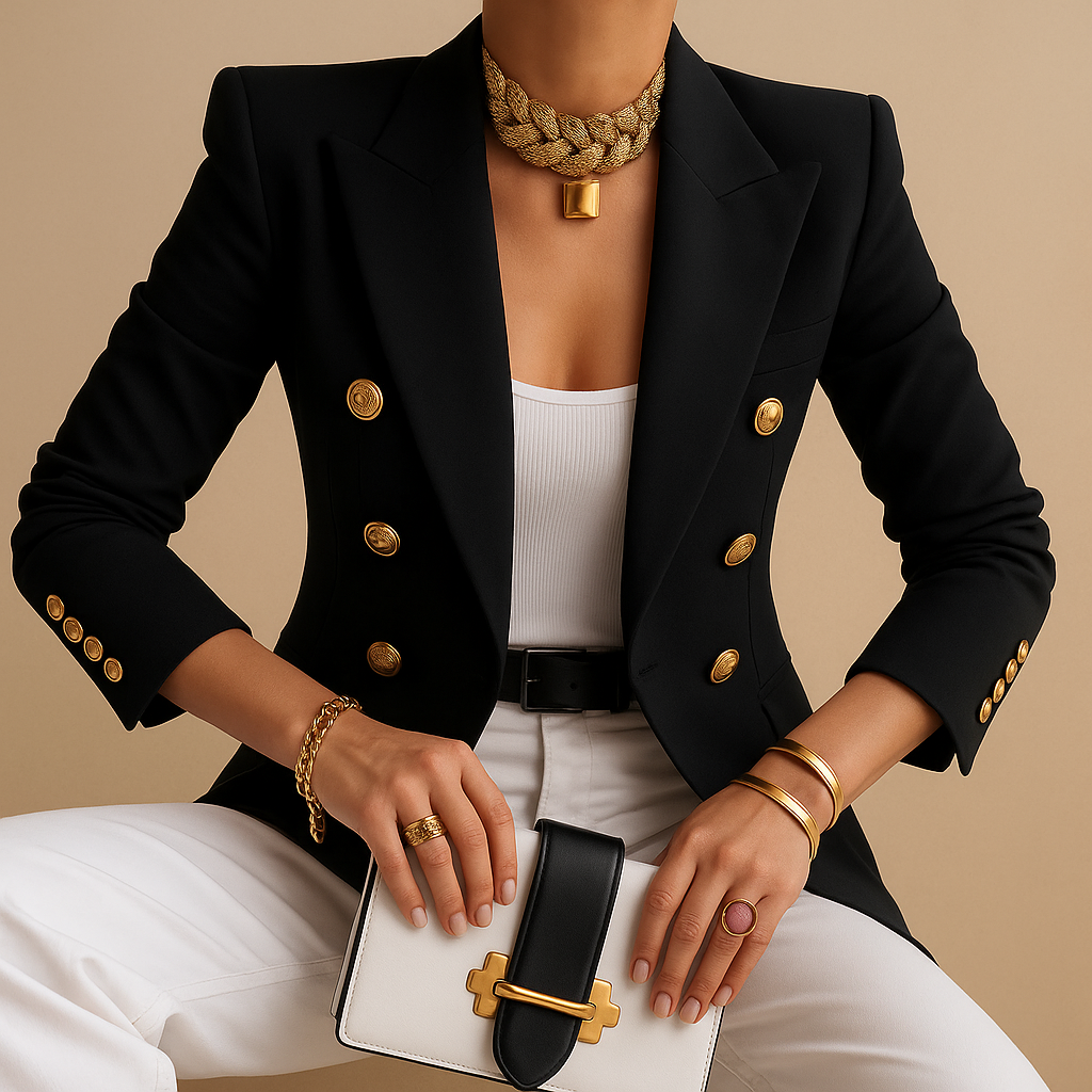 Long elegant blazer for women | Clara