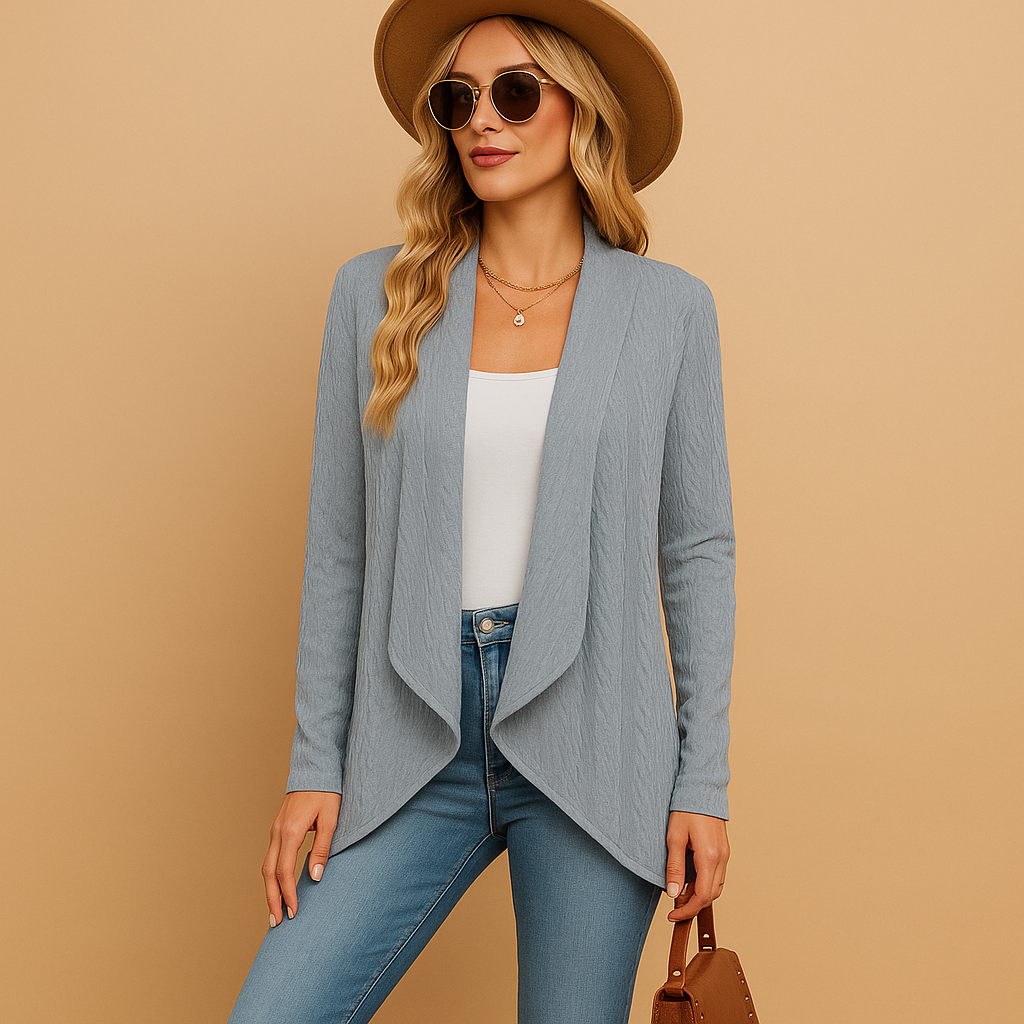 Long knitted cardigan for women | Clara