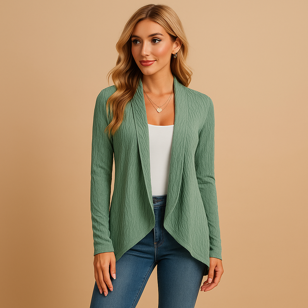 Long knitted cardigan for women | Clara