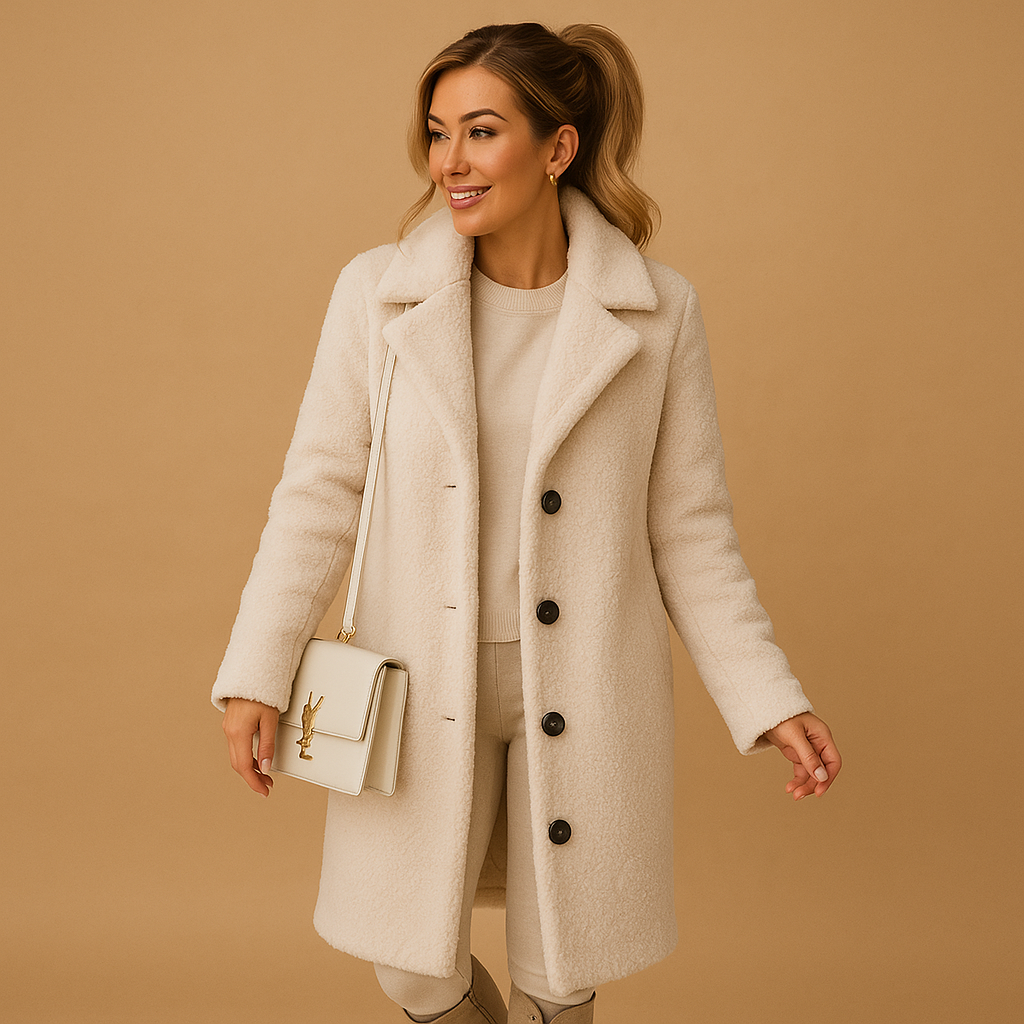Long teddy coat for women | Grace