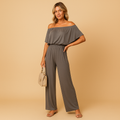 Off-shoulder summer jumpsuit for women | Hannah