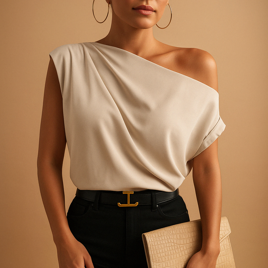 Off-shoulder batwing top for women | Stella