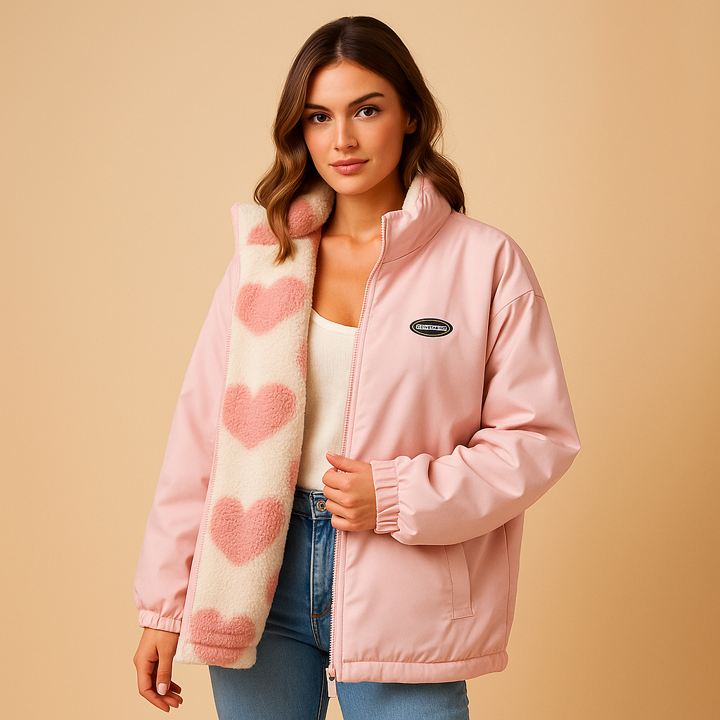 Reversible winter coat for women | Selene