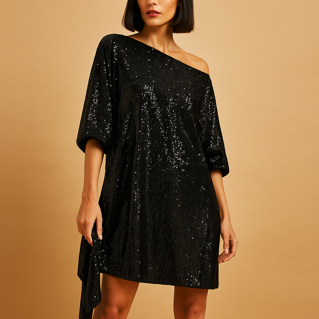 Sequin evening dress for women | Brielle