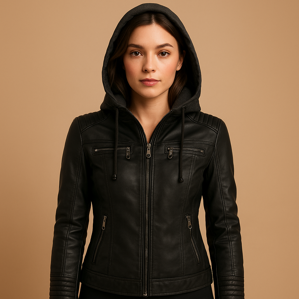 Short hooded jacket for women | Giselle