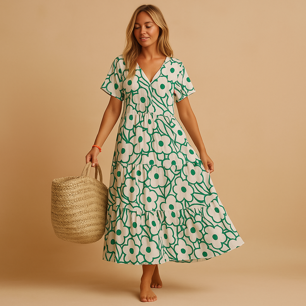 Short sleeve summer dress for women | Isla