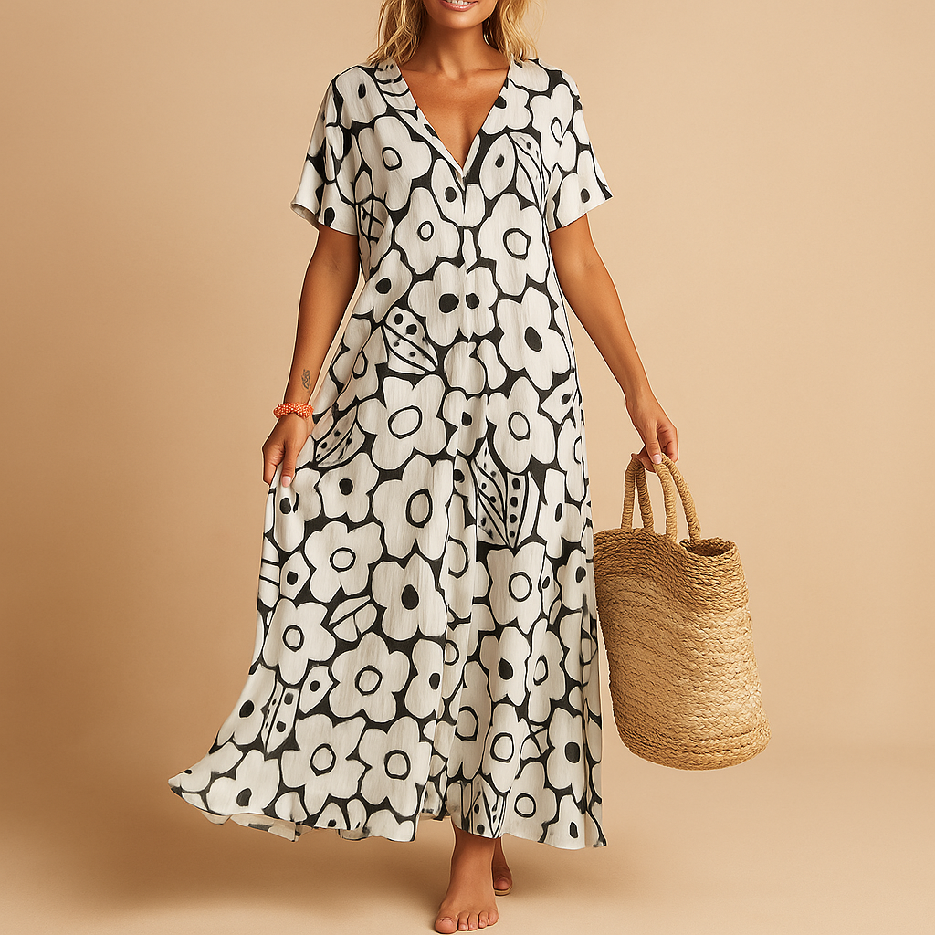 Short sleeve summer dress for women | Isla