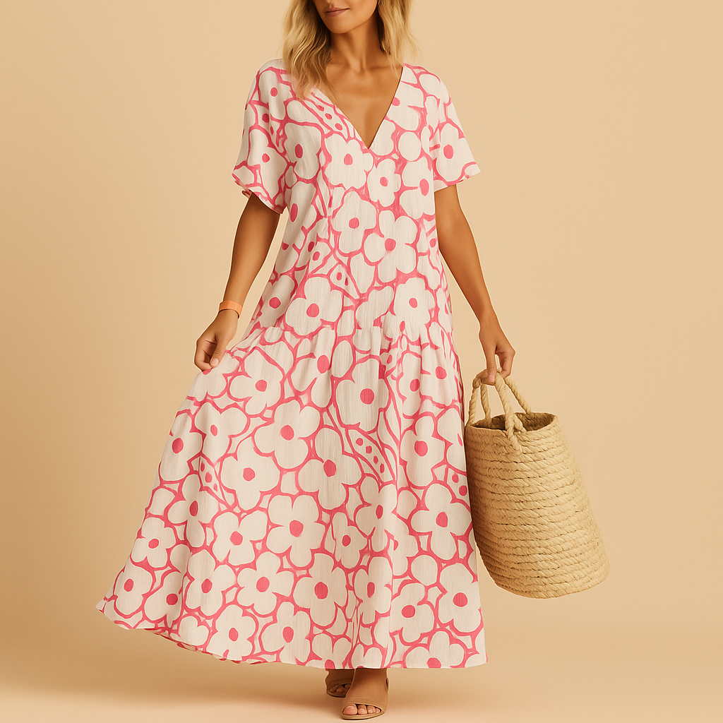 Short sleeve summer dress for women | Isla